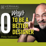 Philip VanDusen presenting '20 Ways to Be a Better Designer' for Verhaal Brand Design